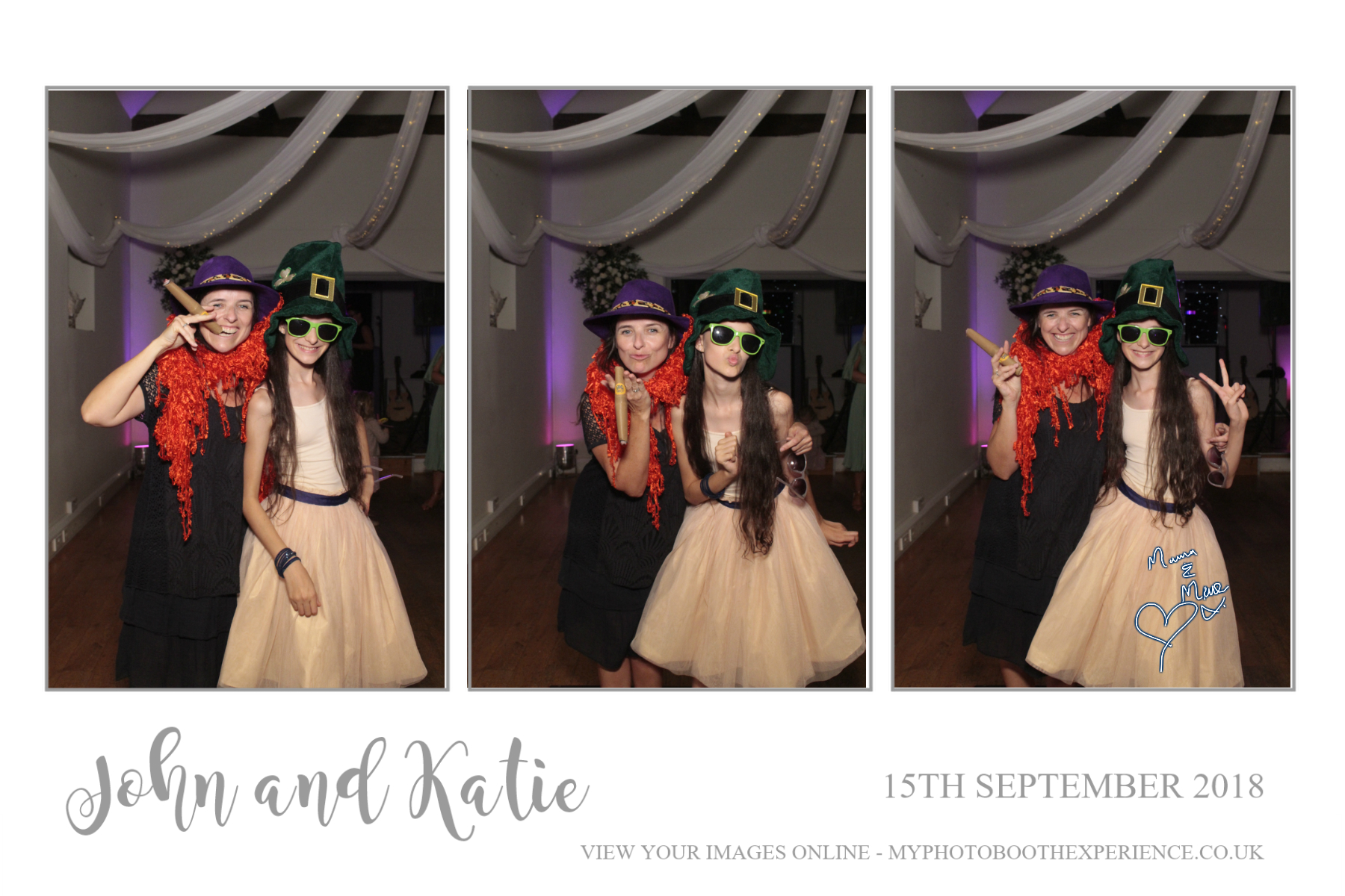 John and Katie’s Wedding | View more photos from the event at gallery.myphotoboothexperience.co.uk/u/MyPhotoBoothExperienceLtd/John-and-Katie’s-Wedding